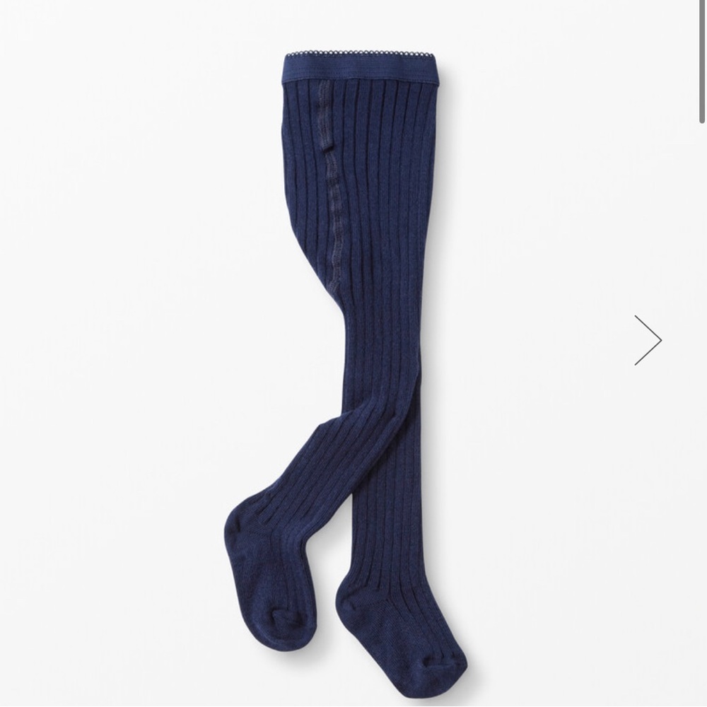 Hanna Anderson Baby Ribbed Knit Tights 3-6 months